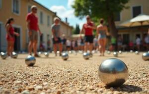 Concours de pétanque